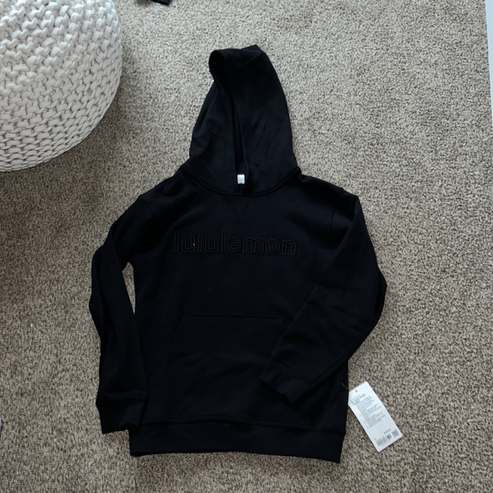 lululemon hoodie black